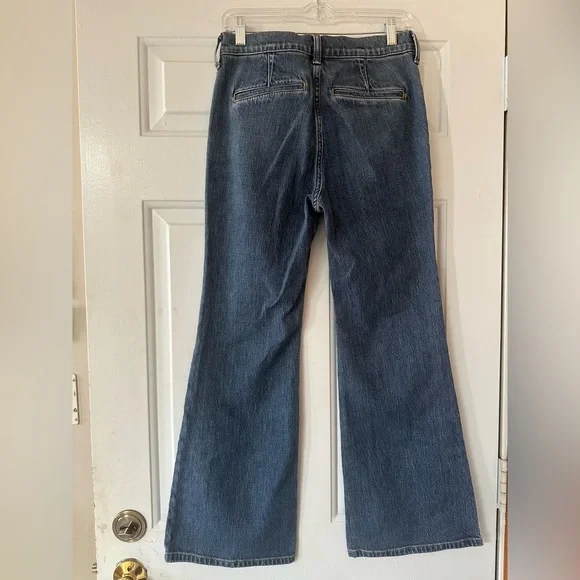 J. Crew ‘96 Vintage Flare Jeans Mid Wash Womens 26P. - Picture 10 of 15